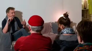 Marco erzählt seine Geschichte.